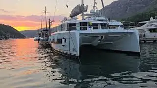 Экстремально тесная марина - ACI marine Дубровник.