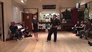 Tango Lesson: Transition from Turns to Leg Wraps