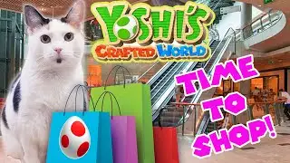 Yoshi's Crafted World | Souvenir Shopping, plus Poochy pups! | Gameplay on Nintendo Switch !