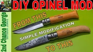 Quick Opinel Mod for Beginners, Easy DIY Knife Modification