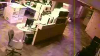Surveillance Video Captures Hospital Patient on Rampage With Metal Bar