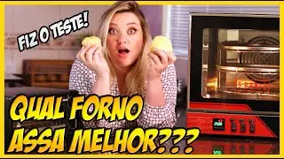 QUAL O MELHOR FORNO REGENERAR, ASSAR SALGADOS? FIZ O TESTE! O RESULTADO SURPREENDENTE !!!!!