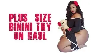plus size bikini try on haul - fashion show gril 2018
