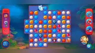 фишдом 2022  #  11018 уровень - прохождение без бустеров # Fishdom,   11018  level - no Boosters.