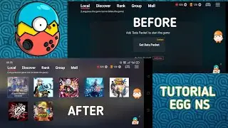 Fix no data packet - tidak muncul game egg ns - the egg ns game doesn't appear
