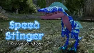 🐲 New Dragon: Speed Stinger - Showcase | Dragons of the Edge (Fan Game) Gameplay #3