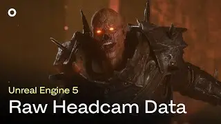 RAW Headcam Data in UE5 | Rokoko Facial Motion Capture