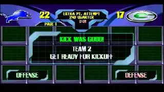 Blitz 2000 season mode week 2 part 2-  vs.  Green Bay Packers