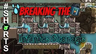 Destroying an infinite liquid storage! Oxygen not included 