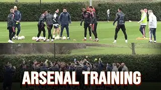 ARSENAL Training Ahead Of Europa League Match vs Sporting Lisbon | Arsenal Training Today