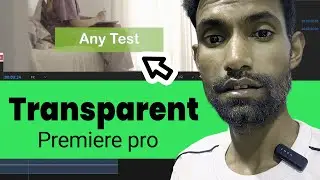 How to Add a Transparent Text  Background premiere pro