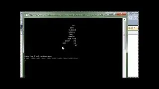 How to make animation in Command prompt Cmd