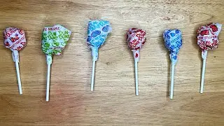 Candy Mixing ASMR Opening Lollipops | Candy Bee ASMR
