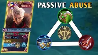 YU ZHONG ATTACK SPEED PASSIVE ABUSER! | YU ZHONG BEST BUILD 2023 - MLBB