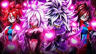 So I Used A Full Zenkai 7 Android 21 Team... 💘💘