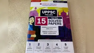 UPPSC preliminary 2009-2023 PYQ book review 👉👉#upsc #uppsc #upsce #upscmotivation
