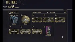 Warframe - 36 Million Credits in 1 Run: The Index