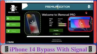 iPhone 14 Unlock Bypass With Signal | Anna Solution Zone | iRemovalPro Premium Edition Bypass Tool