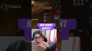 Dauntless Imperial Lynx Mount Drop Reaction! #mount #wow #tww