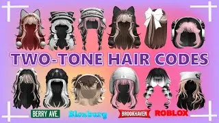 TWO-TONE HAIR CODES & LINKS FOR GIRLS [] Brookhaven, Bloxburg, Berry Avenue [] ROBLOX