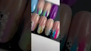 De 1e uitdaging: Abstract Nail Design #nailartchallenge