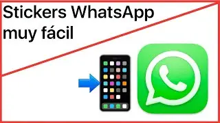 ¿Cómo crear un sticker de WhatsApp con iPhone? 😎 SIN INSTALAR APPS 🔥
