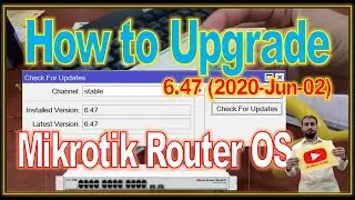 Mikrotik 06 How to | MikroTik Router Board OS - Upgrading OS & Firmware