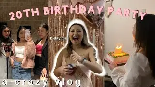 20TH BIRTHDAY PARTY VLOG