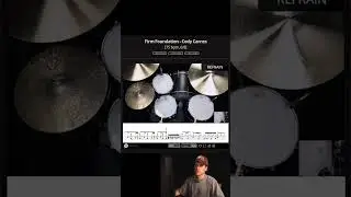 If you guessed that the drum part from my previous post was "Firm Foundation", you got it right!
