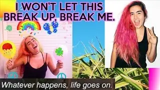 I WON'T LET THIS BREAK UP, BREAK ME. FEELING GOOD, FEELING POSITIVE! // SENDINGOODVIBES