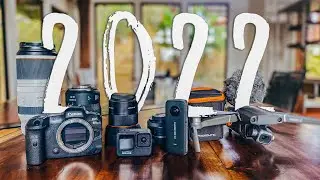 The BEST CAMERA gear for TRAVEL in 2022!