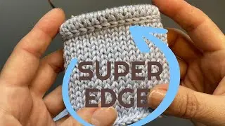 ❤️ЛОЖНАЯ КЕТЛЕВКА (Идеальный способ закрытия петель) ❤️ SUPER NEAT EDGE You should know❤️