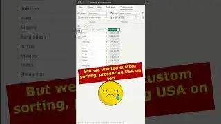 Custom sorting in 