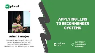 Applying LLMs to Recommender Systems