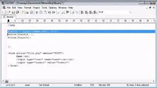 File Handling   Appending a File in PHP