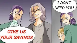 My husband's parents only cared about their first child and kept bothering us for money..[Manga Dub]
