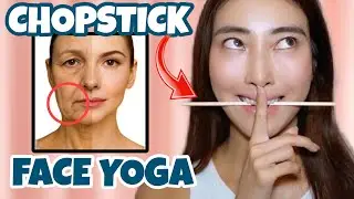 Pen Facial Exercises for Glowing Skin & Anti-Wrinkles | Prevent Jowls & Laugh Lines!
