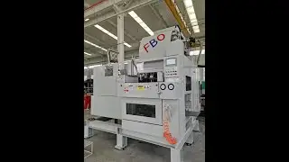 HC FBO-III Horizontal Parting Flaskless Molding Machine, Molds handling line, Green sand molding