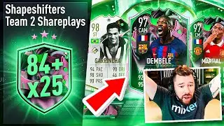 I opened 84+ x25 Packs for Shapeshifters Team 2!!!