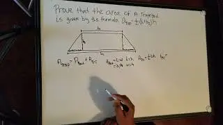 Derive the Formula for the Area of a Trapezoid