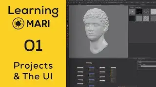 Mari for Beginners - 01: Projects & Navigating the UI