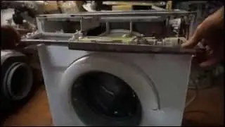 How to remove the control unit of the washing machine Bosch. Video №19