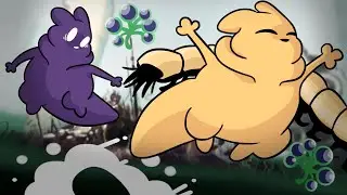 Rain World but Gourmand has Artificer's Explosive Jump