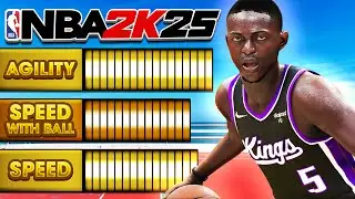 Best Build Attributes on NBA 2K25 Speed with Ball, Agility, & Speed