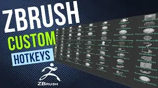 ZBrush Custom Hotkeys: Tutorial on how to Customize your Hotkeys in ZBrush