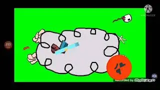 Fight Cloud Green Screen