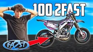 Ho provato un 100 2fast Vent moto! 🔥🚀