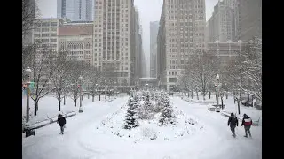 chicago winter storm (bad weather)