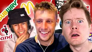 SIDEMEN FAST FOOD TIER LIST REACTION