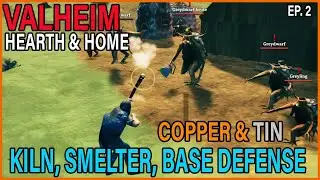 Valheim Defenses and Crafting Items Episode 2